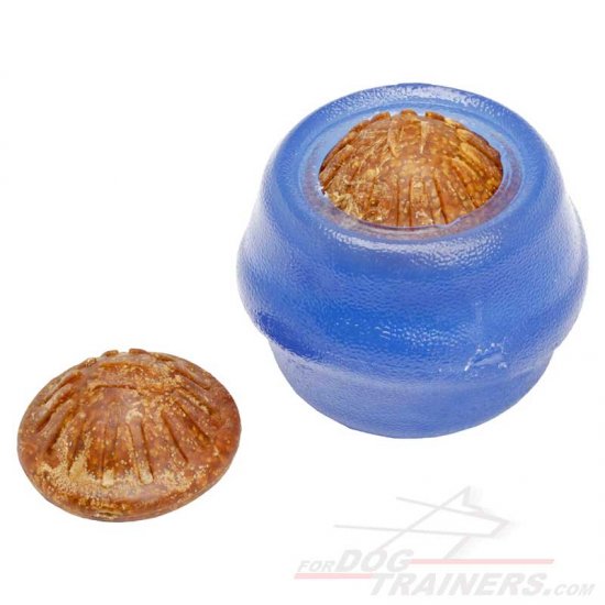 Everlasting treat ball outlet for dogs